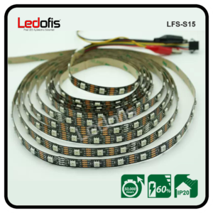 A+RGB Pixel LED Şerit (Çift Data) İç Mekan