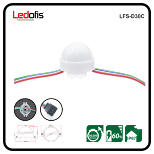 A+RGB Pixel LED (30mm)